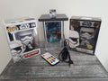 Lot Star Wars Stormtrooper : Funko Pop #66 + Pop Pin #30 Glow + Bitty Pop + Lightbox LED