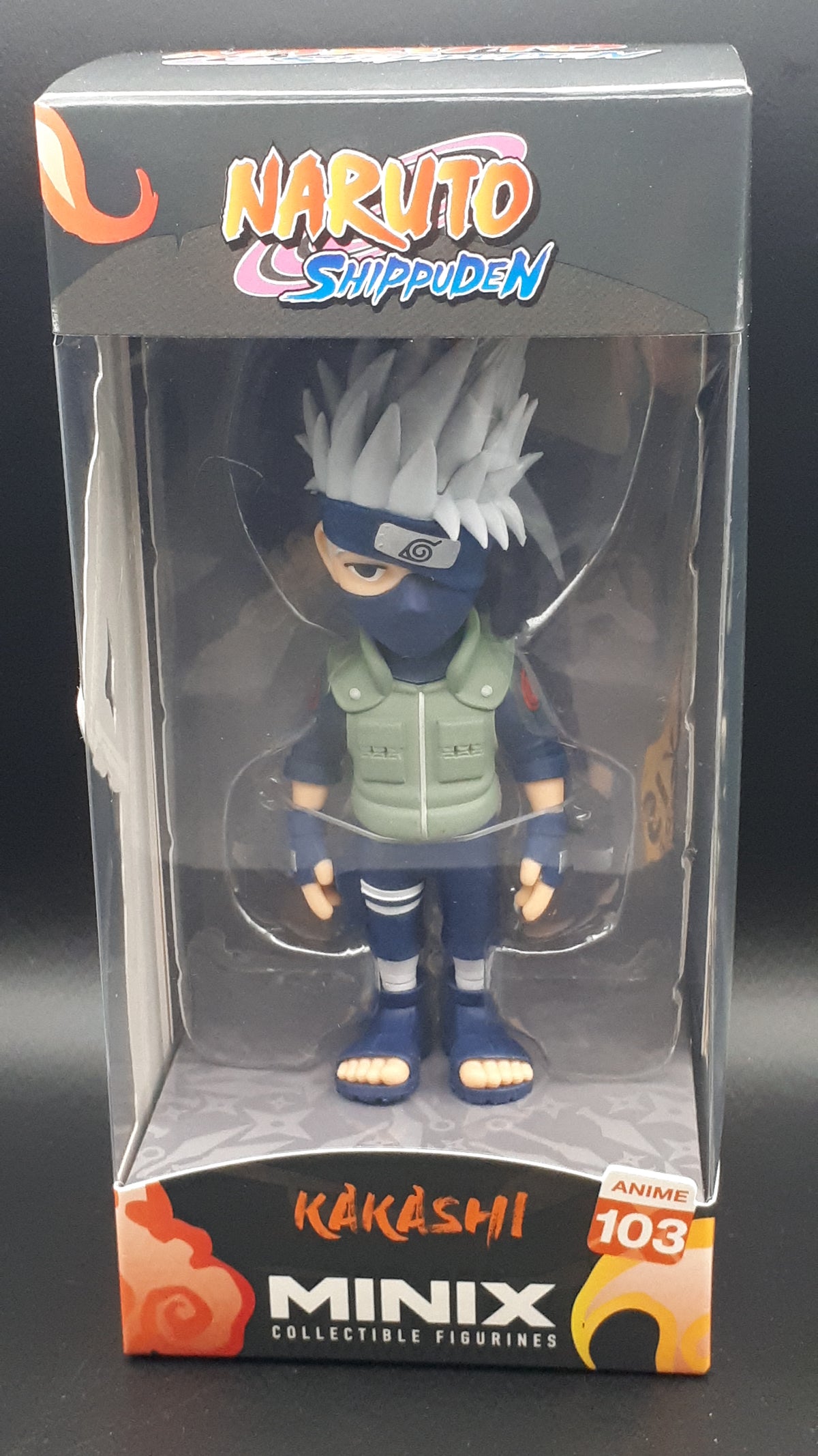 Lot Naruto : Figurine MINIX Kakashi #103 (Naruto Shippuden) + Lightbox LED