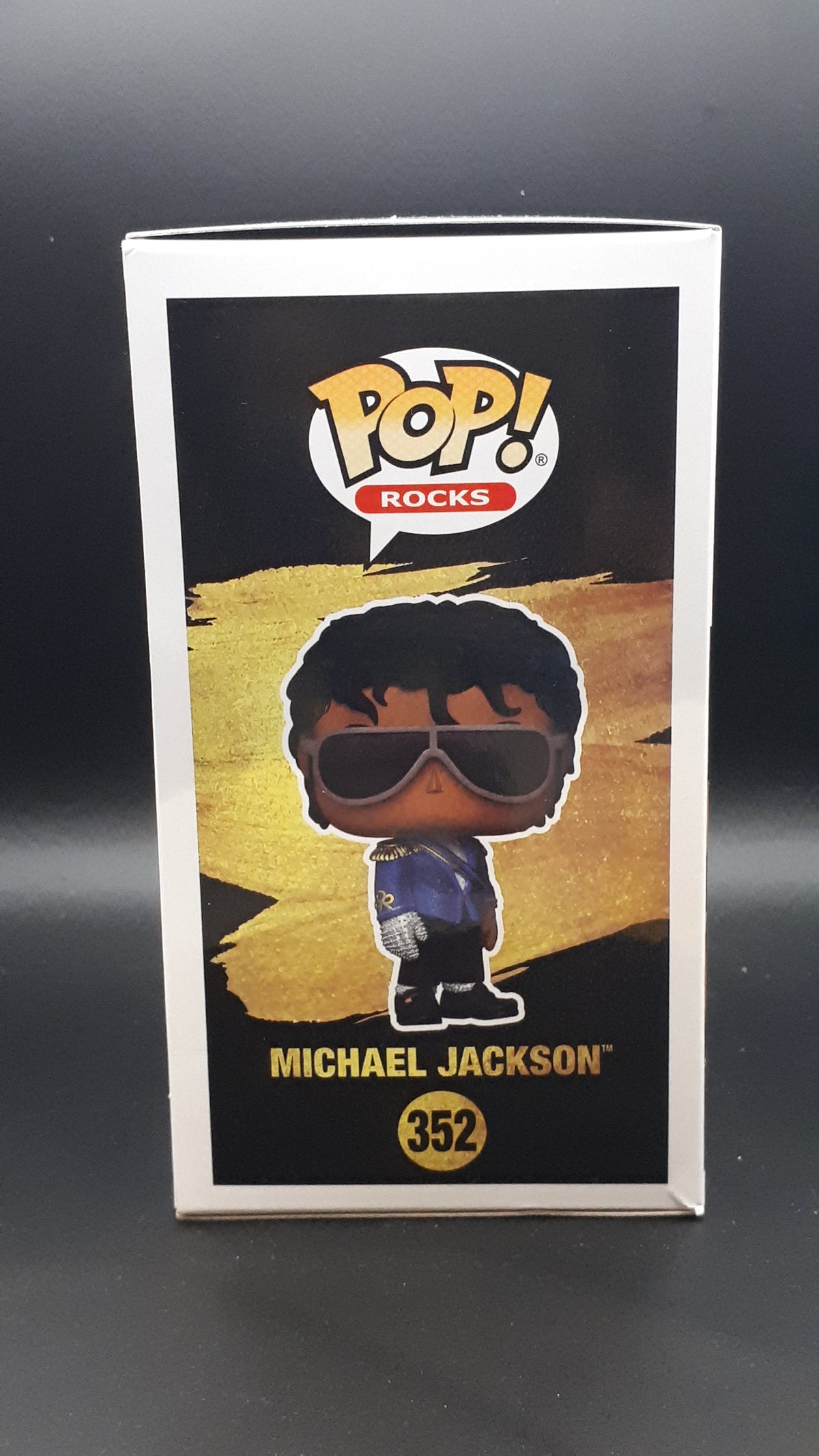 Lot Michael Jackson – Funko Pop Rocks #352 Diamond + Lightbox LED