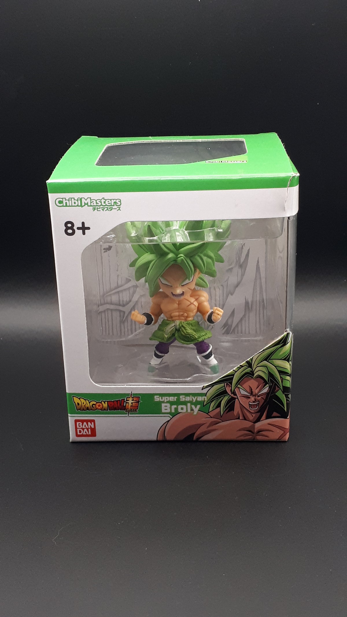 🐉 Lot Dragon Ball Super : 5 figurines Chibi Masters (Goku, Vegeta, Gogeta, Broly, Freezer) + Lightbox LED ShinyGeeck décor dragon