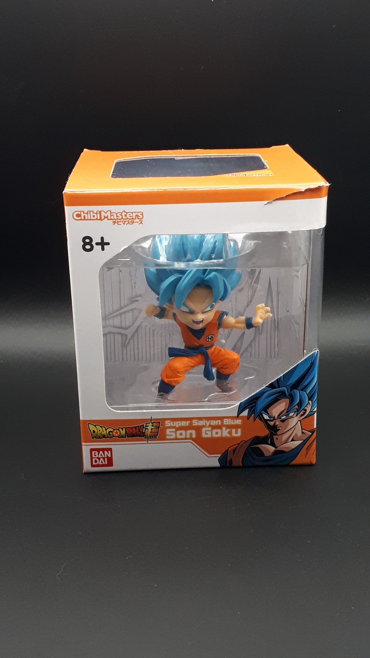 🐉 Lot Dragon Ball Super : 5 figurines Chibi Masters (Goku, Vegeta, Gogeta, Broly, Freezer) + Lightbox LED ShinyGeeck décor dragon