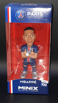 🔵🔴 Lot PSG Mbappé : Figurine MINIX #100 + Lightbox LED