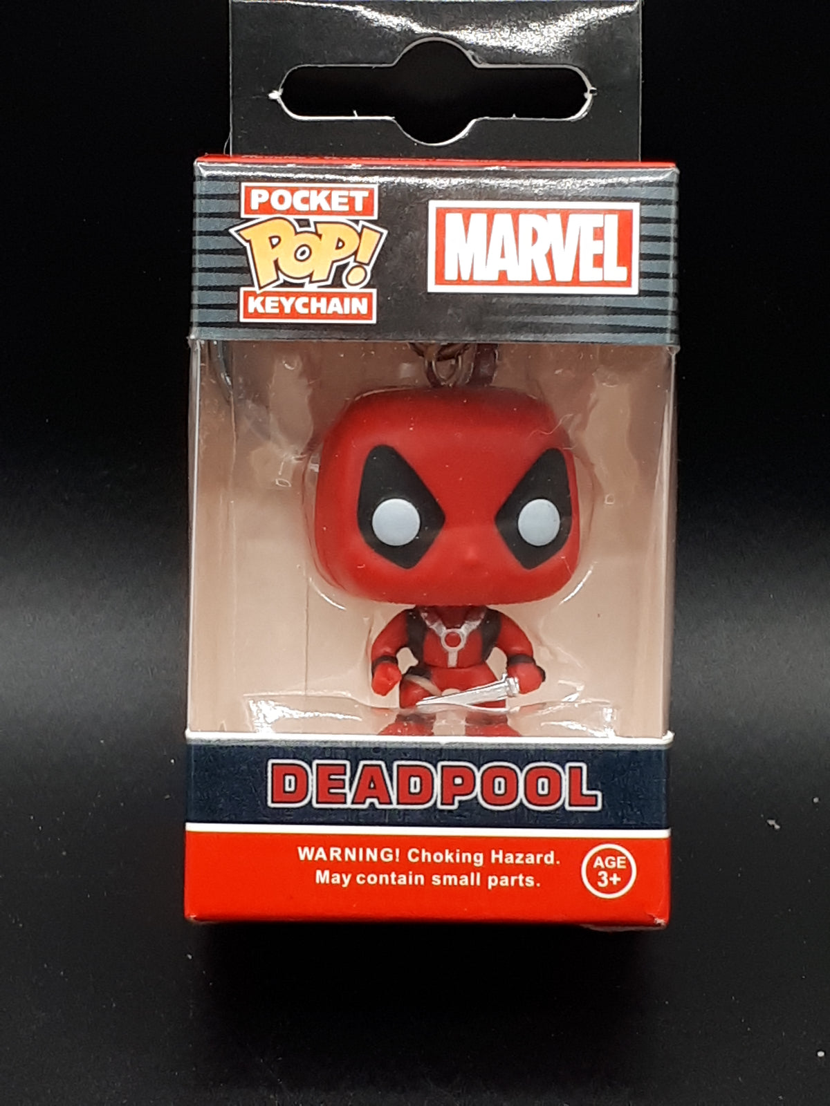 ❤️🖤 Lot Deadpool : Funko Pop #115 Chef (NYCC 2016) + Porte-clés Pocket Pop + Badge + Lightbox LED ShinyGeeck v2