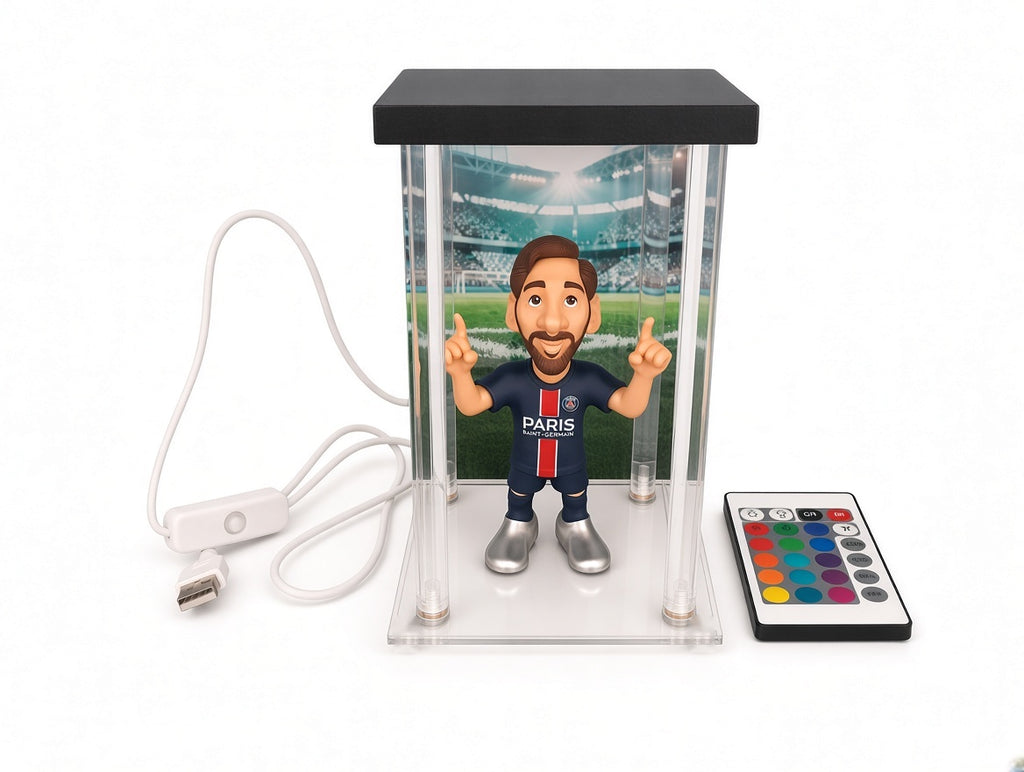 ShinyGeeck – Lightbox LED pour Figurines |Éclairage Setup Gaming & Déco Geek